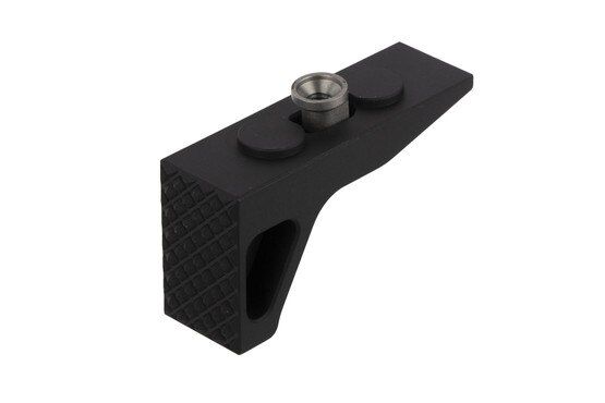 The SLR Rifleworks KeyMod hand stop mod 1 barricade features a durable, minimalist design that makes shooting off hand easier